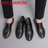 Sapatos casuais masculino oxford para homens primavera outono não escorregamento de escritório de negócios calçados de casamento masculino gentleman confortável preto