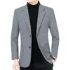 Costumes pour hommes Spring Men Business Blazers Casual Jackets Coats de bonne qualité Male Slim Fit Automne Vêtements 4xl