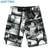 Zomerplank Shorts Snel droge heren Zwemmen Plus maat Swimwear Surf Surf Sport Beach Homme Bermuda Running Short 240424