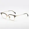 Óculos de sol óculos ópticos para homens mulheres designers retro GMS-641 Fashion Square Acetato Fibra de vidro em quadros europeus e americanos