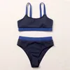 Swimwear Beach Set Counder Couple Bikini Brad Bra Swim Femmes Suit Suit Suit 2 pièces