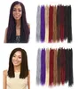 12 ou 30 brins pack ombre couleur synthétique tresses crochets extensions de cheveux 18 pouces 22 pouces fibre kanekalon 6263471