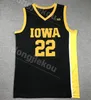 2024 نهائيات أربعة قمصان 4 إنديانا كيتلين كلارك للنساء كرة السلة كرة السلة Iowa Hawkeyes 22 Caitlin Clark Jersey Home Away Black Black White Navy Men Youth Kid Women