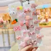 Accesorios para el cabello 10 PC/set Baby Girl Lindo Crower Bow Oro Ornament Clips Children Hermoso Sweet Sweet Barrets BatpinS Accesorios para cabello para niños