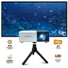 YG300 Mini Projector Home HD Taşınabilir LED Fiş Telefonla bağlantılı Festival Hediyeleri için Uygun Kolay Taşıma 240419