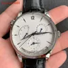 1428421 AAA 3A Quality Uhren 39mm Männer Sapphire Glasleder Band mit Geschenkbox Automatisch mechanisch Jason007 Uhr Top02