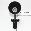 Table lampe de la lampe Protection des yeux E27 Clip à vis Mini Mini Flexibilité portable Clip de style Étude