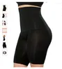 Aktiv shorts Yoga Belly Holding Pants Body Shaping utan Curling High midje Trace Hip Lift Postpartum Suspension