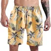 Mäns shorts Mens Slim Fit Swim Trunks Baddräkter med nät långa handskar