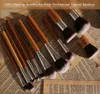 11 pezzi Busine per trucco Sintetico Professionista Naturale Natural Bamboo Cosmetics Foundation Honeshadow Blush Blush Brush Set Kit Pouch3838187