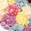 Flores decorativas 2/5pcs seda Dahlia Artificial Flower Daisy Cabeça Cabelo Cabelo Cabelo Cabelo Casamento Decoração de Decoração de Broche Acessórios para Garland