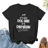 Polos pour femmes Is Not Dog Hair Dalmatian T-shirt T-shirt Summer Tops Hippie Vêtements de mode coréenne T-shirts pour femmes