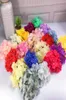 18cm 21colors 50pcs人工架空の絹の花の頭のためのシルクの花アーチdiyステージ背景senceryデコレーションアクセサリー6163871