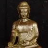 Figurki dekoracyjne chińskie zabytkowe fioletowe brązowe brązowe ornament statua Buddha Buddha