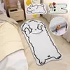 Kawaii Puppy Carpet Bedroom Carpet for Creative Bedding in Living Room Floor Mats Non slip Door Mats Cute Cartoon Home Decoration 240428