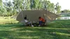 4x4m 4x 3x 19 Hang Points Tent Tarp Survival Sun Shelter Shade Canopy Outdoor Rackpack Водонепроницаемое кемпинг Sunshade 240417