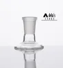 Adaptador de vidro Stand para tigela cúpula de cúpula de água adaptadores de bongs 14 mm 18mm machado feminino fosco articulação DAB DAB RIG 3772977908