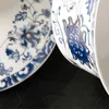 Juegos de té de té Jingdezhen Cacup de té de porcelana azul y blanco Sancai Gaiwán Té de cerámica Treenen con tapa tazón tazas tazas de téware