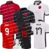 Albanien Soccer Trikots 2024 Euro -Pokal albanische Nationalmannschaft Fußballtrikot 2025 Männer Trikot Kids Kit Set Home Away Uniform Allani Djimsiti Uzuni Muci N.brami