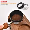 51 мм558 мм аксессуары кофейного кофейного кофейного кофейного кольца Алюминиевое магнитное кольцо дозирования для варки миски земли концентрат кошелька кухня 240416
