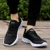 Casual schoenen heren jurk sneaker heren zomer lichtgewicht ademend mesh draaiende veter sokken voor maat 13