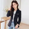 Kvinnors kostymer formell professionell eleganta blazers jackor takar kvinnor kontor damer affärsarbete slitage karriärintervju outwear tops plus