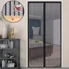 Mosquito Mosquito Net Door Écran de rideau de taille personnalisée Éteignez automatiquement les filets en filet en maillage 240424