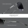 Lunettes de soleil Kingseven Véritable hommes polarisés Men de conduite en aluminium Miroir Male Sun Gernes Aviation Femmes pour les lunettes