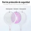 3500V 5in1 Lâmpada de assassino de mosquitos ângulo multicuncional Bug ajustável Zapper elétrico USB Swatter Rechargable 240415