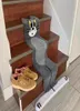 Carpets 60x90cm70x120cm Creative Tom Cat Carpet Cartoon Stair Tapis drôle d'anime 3D CHAMBRE IMPRIMÉ MATS DE PLANCH