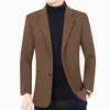 Costumes pour hommes Spring Men Business Blazers Casual Jackets Coats de bonne qualité Male Slim Fit Automne Vêtements 4xl