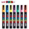 Markers Uni postca acrylic marker PC-5M 29 color rotating permanent POP poster/graffiti/paintingL2405