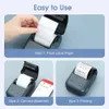 NIIMBOT B1 Label Maker Portable Handheld Thermal Printer Mini Barcode QR Code Sticker 20-50mm Paper Rolls Maker Cable Tag 240417