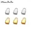 Charms 5 stks/lot roestvrijstalen bult hangslot hanger handgemaakte sieraden diy lock accessoires