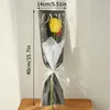 Enveloppe-cadeau 20pcs Love Transparent Rose Packaging Sacs Fleur Bouquet Plastique Sac Emballage Paper un droit