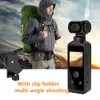 4K Ultra HD Pocket Action Camera da 270 ° Vlog WiFi WiFi Mini Sports Cash Wateroproof Case Bicycle Driver Registratore 240418 240418