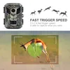 Mini Hunting Camera 16MP 1080P Wild Trail Game Cam Infrared Night Vision Outdoor Motion Activated Trigger Scouting Po Traps 240423
