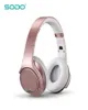 Original SODO MH1 Bluetooth Headphone Speaker 2 in 1 out wireless Headset with NFC microphone for Huawei Samsung Iphone2132822