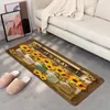 Carpets Sunflower Art Carpet Mat - Suitable For Living Room Floor Mats Bedroom Perfect Home Decoration