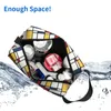 Bolsas de cosméticos Piet Mondrian de Stijl Pattern Travel Bag Woman Women Art Haspe Homenetry Makeup Organizer Lady Beauty Storage Dopp Kit