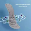 Chaussettes féminines 2 / 6pcs Mémoire en mousse orthopédique Semelles pour chaussures Désodorisation antibactérienne Absorption de sueur INSTERNE