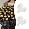 Kwiaty dekoracyjne 60PCS Czekolada stała baza cukierka bukiet kubek Holder Ball