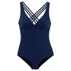 Costumi da bagno femminile sexy a corde sexy a corda spalle senza schiena monokini a v-collo da bagno in bikini da bagno costumi da bagno da bagno da bagno in 1 pece da bagno brasiliano da bagno brasiliano