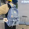 Rucksack offener koreanischer Kapazitätsstil Kawaii Frauen süße Taschen große weibliche Bogenschule für Teenager Mädchen Reisen Rucksäcke