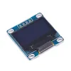 0,96 pouce IIC série 4pin blanc / bleu / jaune module d'affichage OLED bleu / jaune 128x64 12864 Carte d'écran LCD pour Arduino Oled