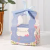 Wrap Prezent Lbsisi Life-Candy Papierowe pudełka z Wstążką Czekolada Baby Shower urodzin Małżeństwo dzieci