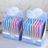 40pcs/lot Fashion Solid Color Mechanical Pencil Cute 0.5/0.7MM Student Automatic Pens School Office Supply Promotional Gifts