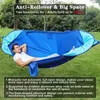 Hammocks Camping Hammock Portable Double Prevent Tumbling Hammock Hammock Tent with Awning Best for Outdoor Hiking Survival Travel