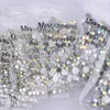 144288 1440pcs SS3SS50 Crystal Ab Clear Nail Swicestones Non Fix Flat Back Stones DIY STRASS ART DÉCOR ACCESSOIRES 240415