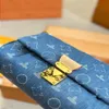 Louls Vutt Sac Sac denim Designer Favorite Top Blue Dumpling Luxury Wallet Handsbag Underarm Sac Sac à bandoulière
